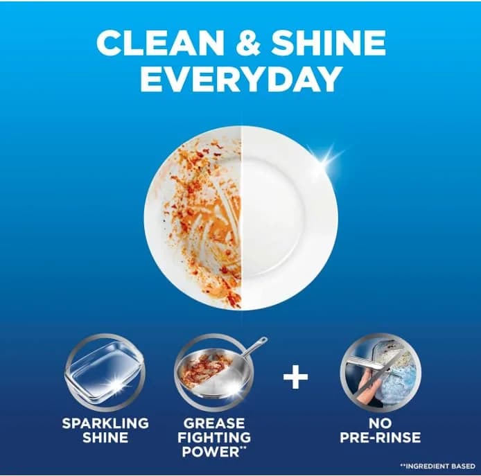 Finish Powerball Dishwasher Pods Plastic Free Fresh Scent 94 Count | 3X Concentrated Cleaning Power thumbnail 2
