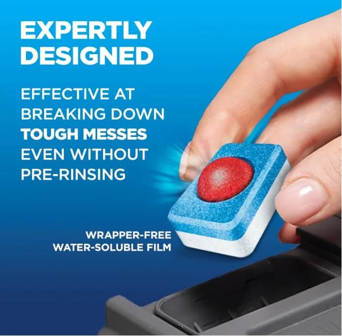 Finish Powerball Dishwasher Pods Plastic Free Fresh Scent 94 Count | 3X Concentrated Cleaning Power thumbnail 4