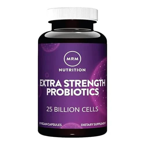 MRM Nutrition Extra Strength Probiotics 30 Capsules | 16 Strains & 25 Billion Cells for Gut Health thumbnail 1