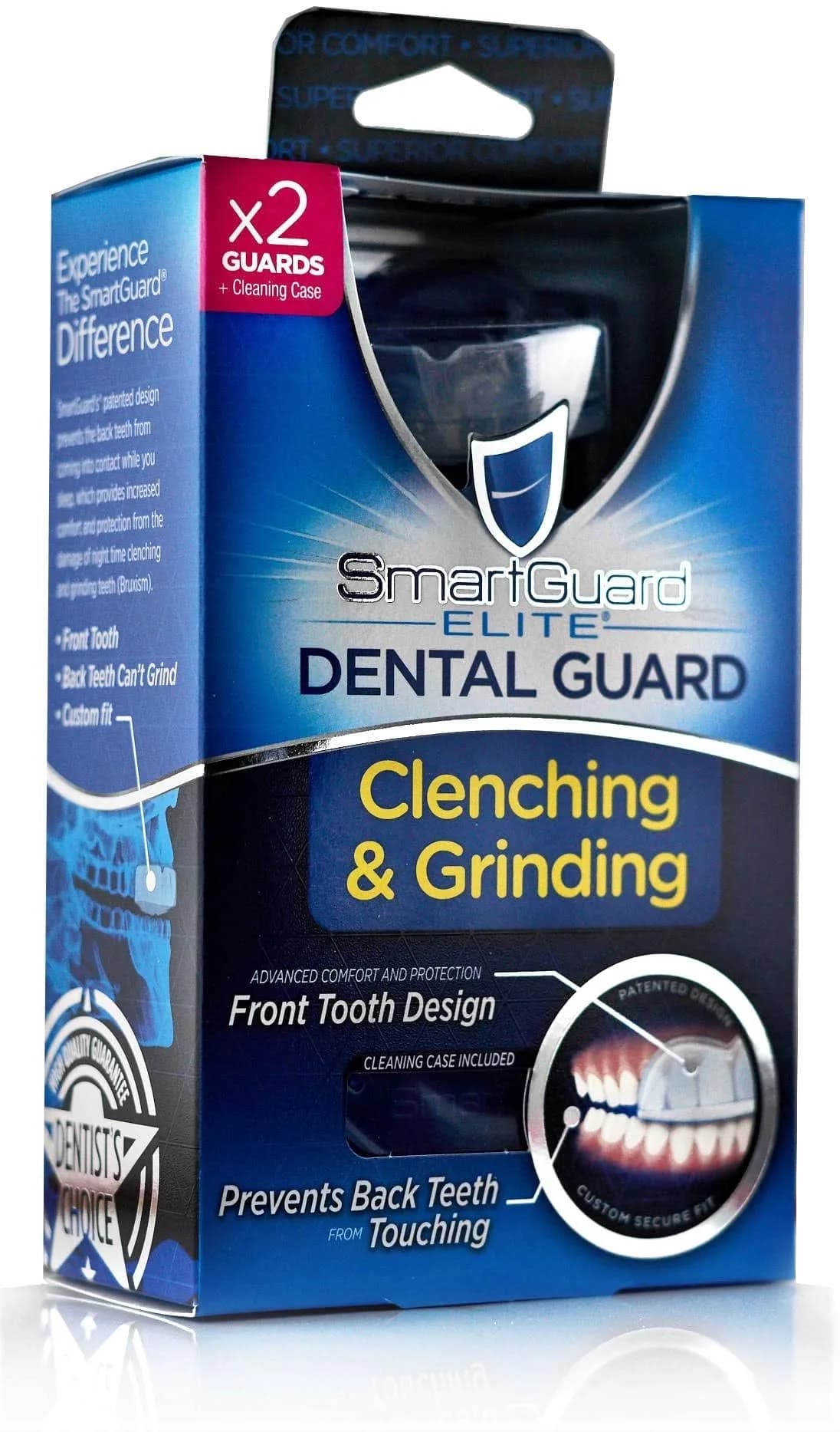 SmartGuard Dental Guard Elite 2 Guards | Anti Teeth Grinding Night Protector for Clenching