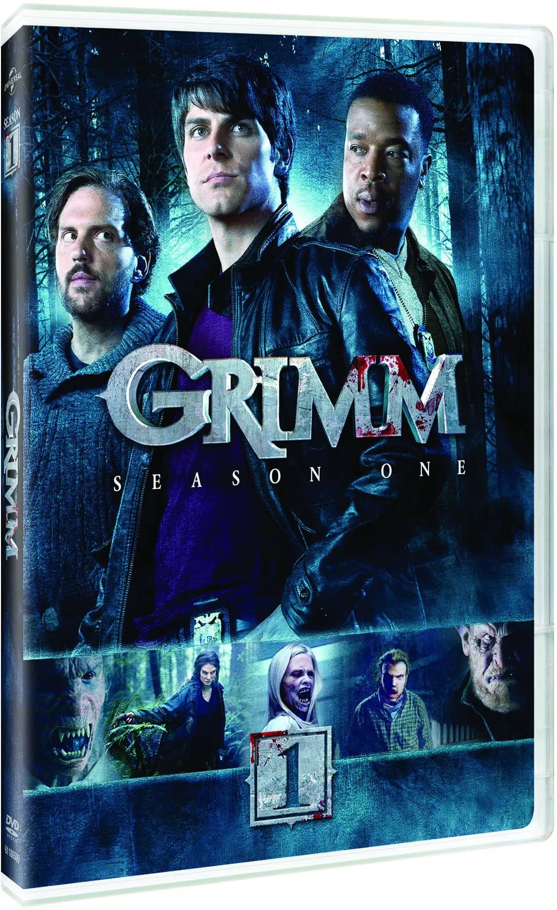 UNIVERSAL Grimm: Season One DVD | Drama & Horror Series, 22 Episodes, Region 1, Color, NTSC, 5 Discs - main product image