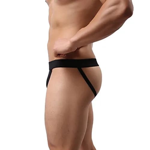 Summer Code Men's Athletic Supporter Performance Jockstrap 4 Pack | Snug Fit for Active Men thumbnail 4