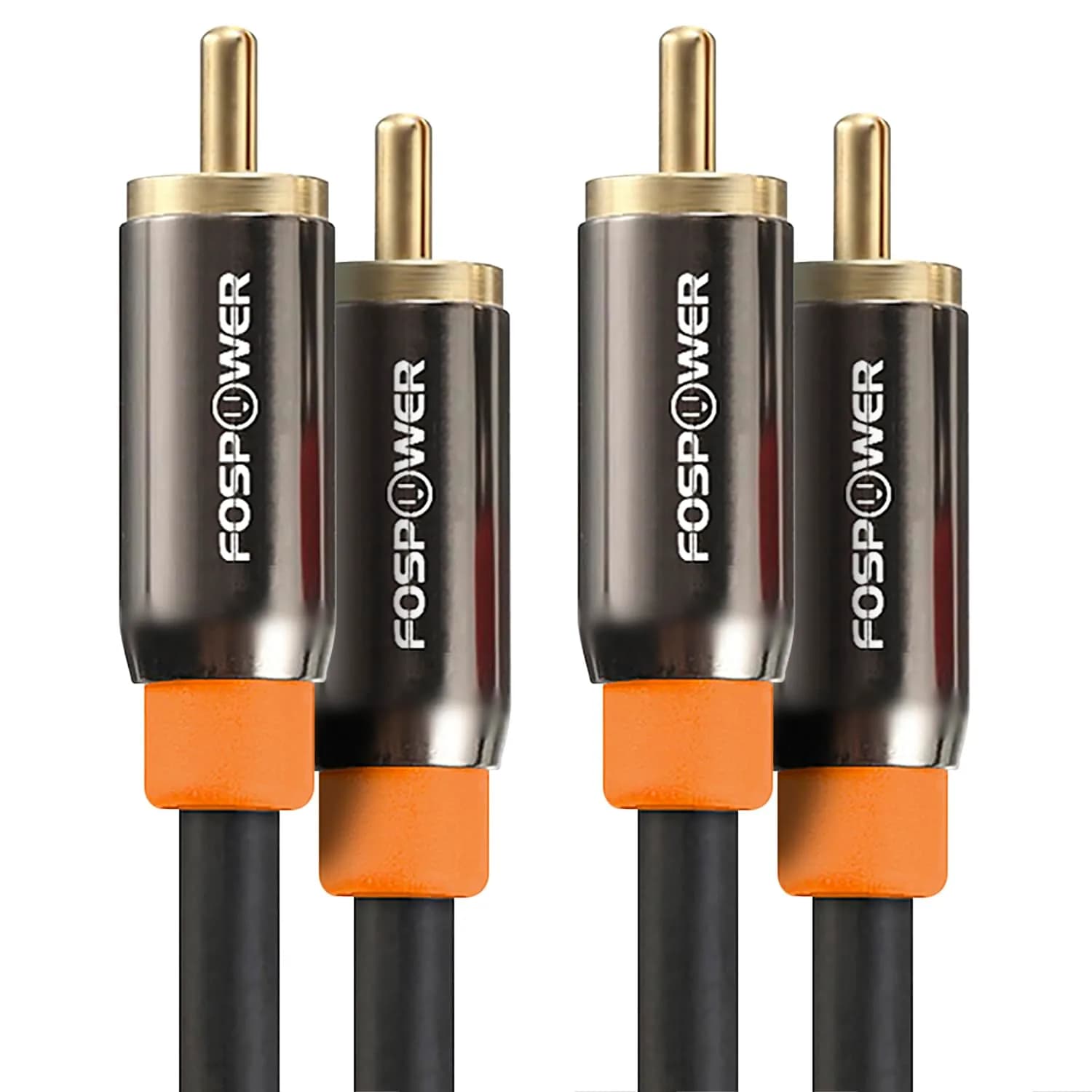 FosPower Digital Coaxial Audio Cable 1.83m (6ft) | Premium S/PDIF RCA Male to Male for Home Theater, HDTV, Subwoofer, Hi-Fi Systems — 10Feet