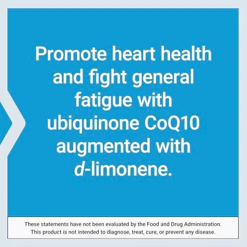 Life Extension CoQ10 (Ubiquinone) with d-Limonene Softgels 100 MG (60 Count) thumbnail 5