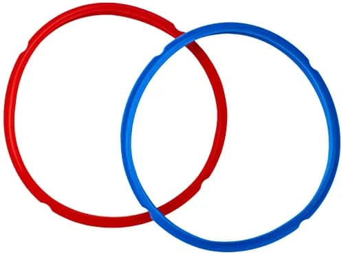 Instant Pot 8-Qt Red/Blue Sealing Ring 2-Pack | Genuine Silicone Replacement for Electric Pressure Cookers thumbnail 1