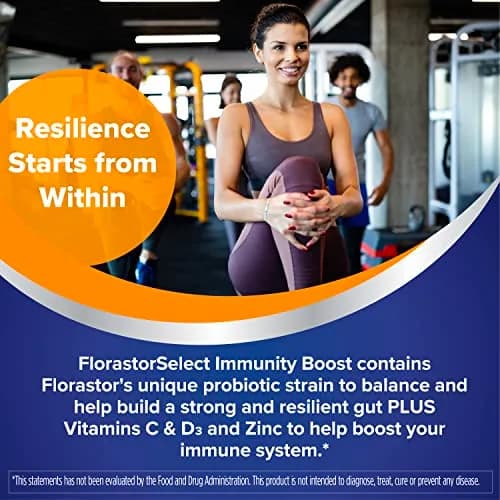 Florastor Advanced Immunity Probiotic, 30 Capsules | Supports Digestive & Immune Health thumbnail 7