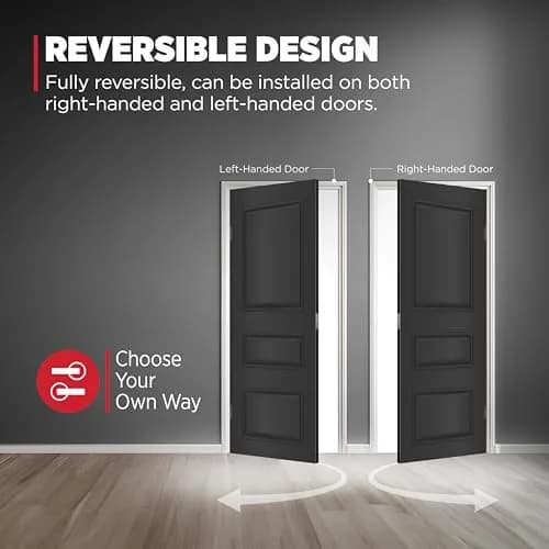 Kwikset San Clemente Handleset with Deadbolt, Satin Nickel | BHMA Grade 1 Certified Security thumbnail 8