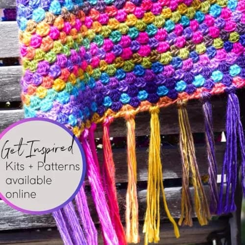 Lion Brand Yarn Landscapes Multicolor Yarn 100g | Self-Striping Gradient for Knitting & Crochet thumbnail 4