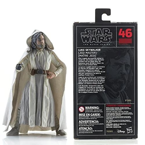 Star Wars The Black Series Luke Skywalker (Jedi Master) 6-inch Action Figure | ASTM-Tested Toy thumbnail 3