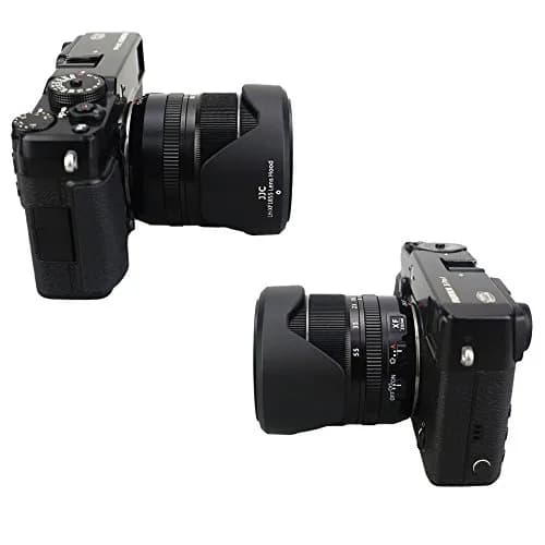 JJC Lens Hood for Fujifilm XF 18-55mm F2.8-4 R LM OIS & XF 14mm F2.8 R Lens | Blocks Stray Light, Protects Lens thumbnail 6