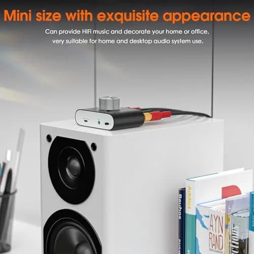 Douk Audio NS-01G Pro Mini Bluetooth 5.0 Power Amplifier, Stereo Hi-Fi Digital Amp 100W (50W×2) with AUX/USB/Bluetooth Input, 4-8 Ohm Speakers, Black thumbnail 5