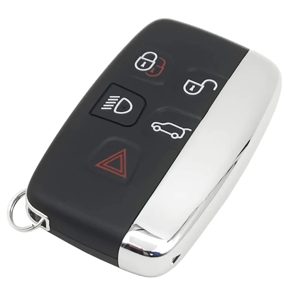 Horande Black Replacement Key Fob Cover Shell for Range Rover & Jaguar Smart Keys | 3.9 inches (9.9 cm) Length