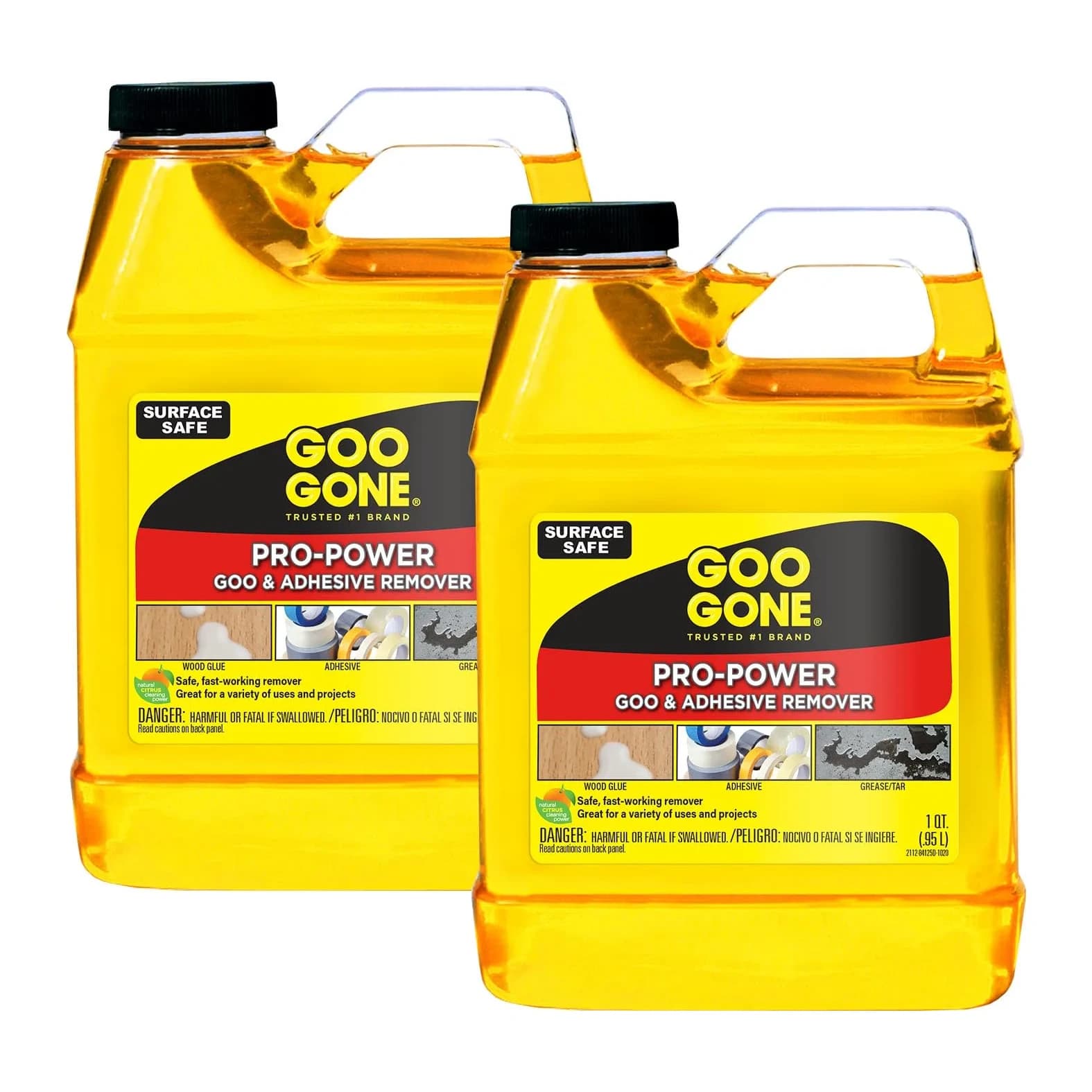 Goo Gone Pro-Power Adhesive Remover 1.7 Fl Oz (50ml) | Professional Strength Citrus Formula - main product image