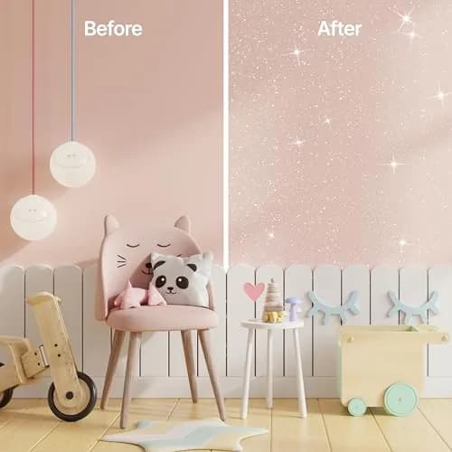 Hemway Gold Glitter Paint Additive for Walls 100g (3.5oz) | Shimmer Effect for Interior & Exterior Surfaces thumbnail 7