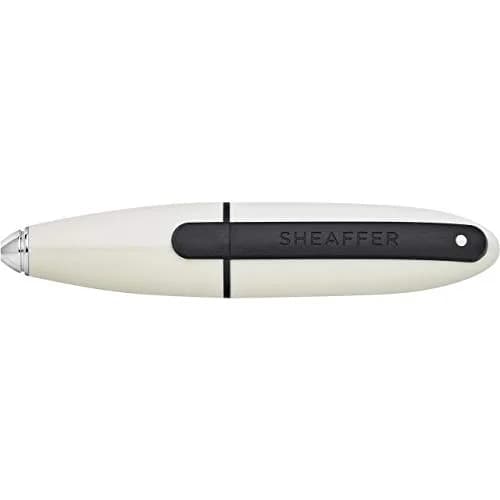 Sheaffer Ion White Gel Rollerball Pen with Carabiner Clip | Smooth Ink Flow Writing Instrument thumbnail 2