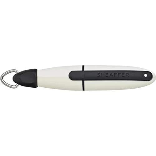 Sheaffer Ion White Gel Rollerball Pen with Carabiner Clip | Smooth Ink Flow Writing Instrument thumbnail 3