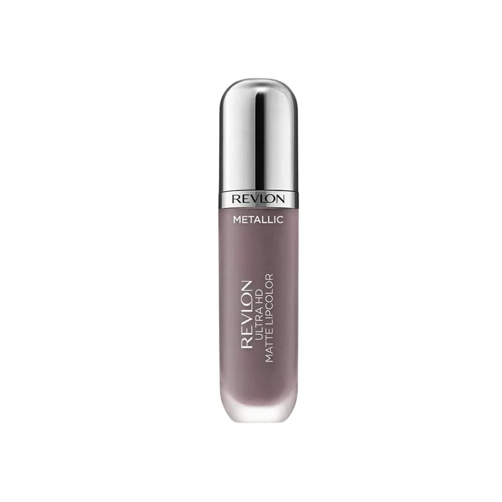 Revlon Ultra HD Metallic Matte Liquid Lipcolor, Shine 2 Fl Oz (0.2 Fl Oz) | Long-Lasting Metallic Finish - main product image