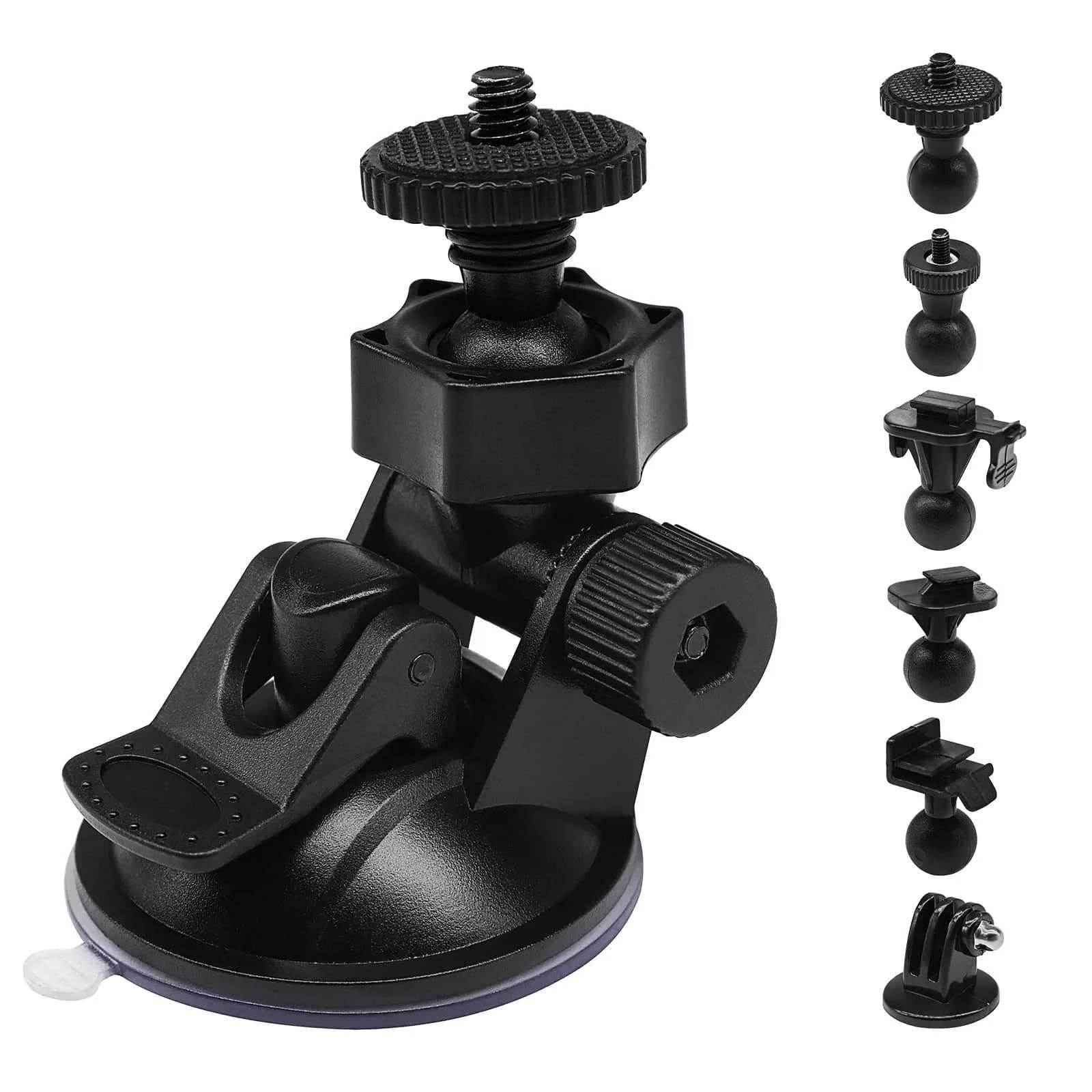 Sportway S30 Pro Dash Cam Suction Mount (2 Gen) 55mm x 75mm | Secure Adjustable View for Most Dash Cams