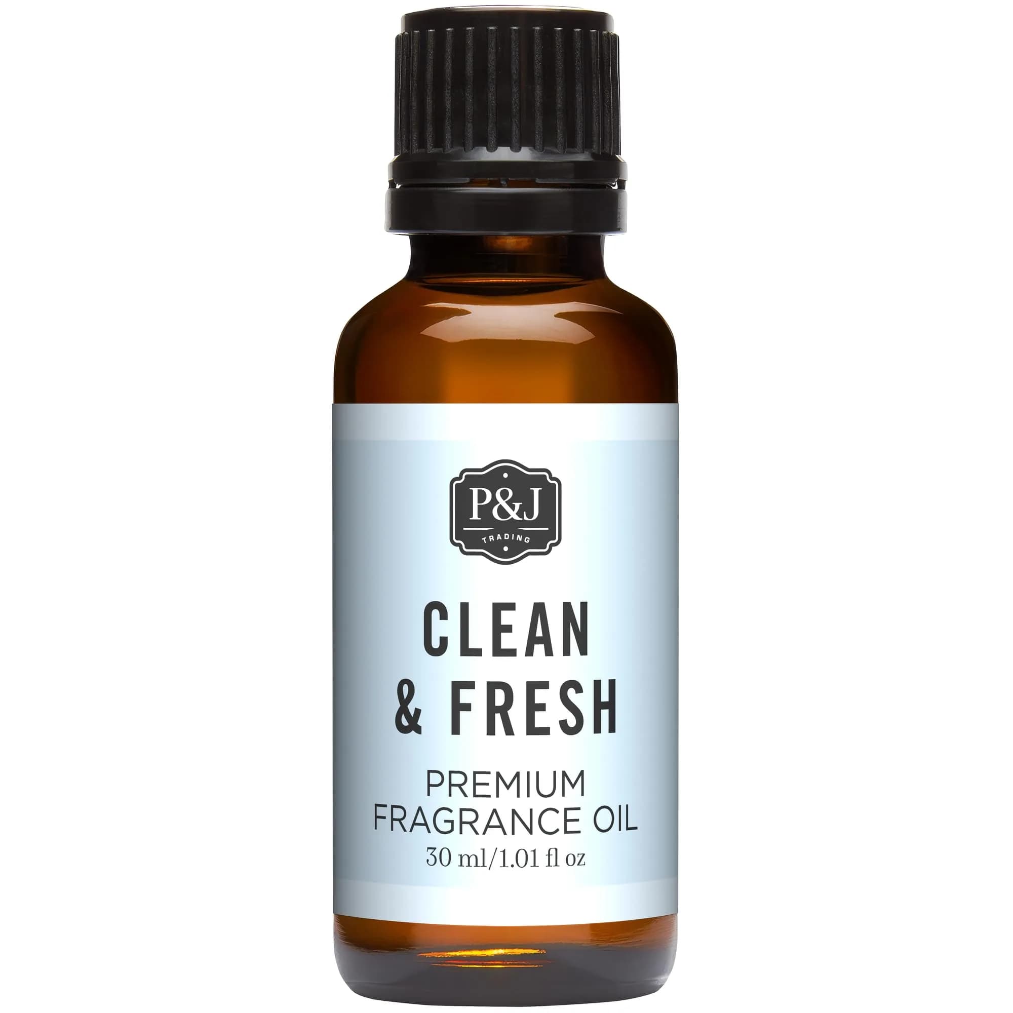 P&J Trading Fragrance Oil | Amber Oil 30ml - Candle & DIY Scents for Home & Body — Clear