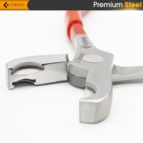 Cynamed Twin Action Decapper Pliers - Perfect for Decapping 8mm & 13mm Vials | German Stainless Steel thumbnail 4