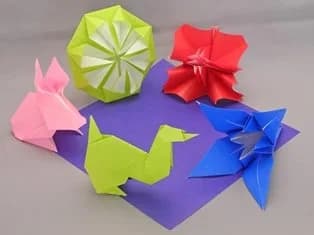 Taro's Origami Studio Jumbo Origami Paper 35cm (13.8 Inch) 30 Sheets, 30 Colors | Authentic Japanese Kami for Beginners thumbnail 5