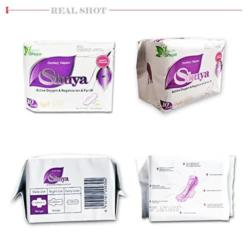 SHUYA Feminine Care Pads Regular & Overnight | High Absorbency, Active Oxygen, Anion, 245-330mm thumbnail 2