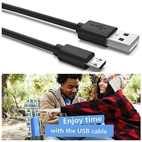 Koffmon Micro USB Charging Cable Compatible with JBL Flip 2/3/4, Logitech UE Boom 3, Android Phones | Fast Charging, 3ft Black thumbnail 6