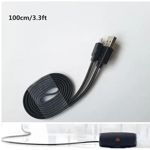 Koffmon Micro USB Charging Cable Compatible with JBL Flip 2/3/4, Logitech UE Boom 3, Android Phones | Fast Charging, 3ft Black thumbnail 3