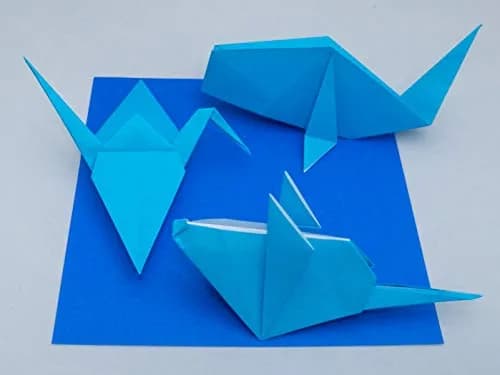 Taro's Origami Studio Standard 6 Inch Square Paper 100 Sheets (15.24 cm) | 23 Colors Including Gold & Silver thumbnail 8