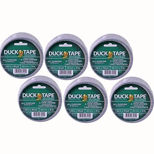 Duck All Purpose Strength Duct Tape 1.88 IN x 10 YD | Waterproof, Heavy-Duty Bond thumbnail 1