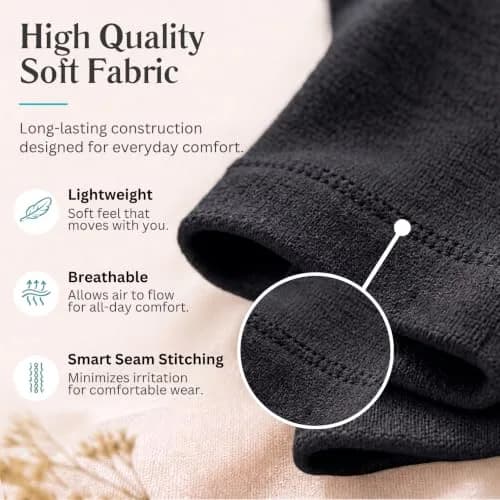 Vive Arthritis Gloves Small Black | Compression Therapy for Joint Pain Relief with Open Finger Design thumbnail 3