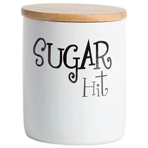 DII Canister Set 3 Piece | Ceramic Food Storage Containers in White thumbnail 3