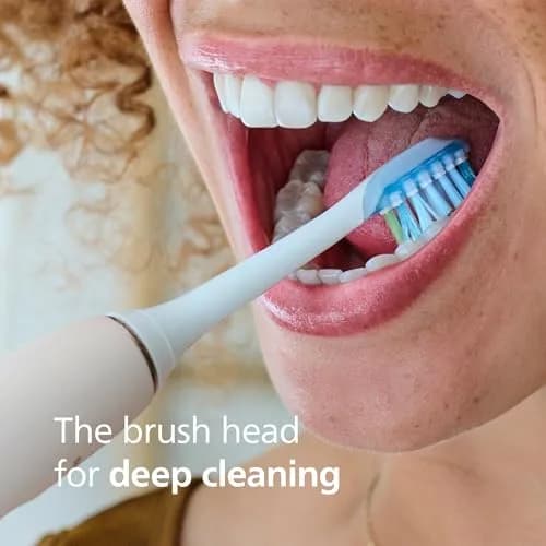Philips Sonicare C3 Two-in-One Genuine Replacement Electric Toothbrush Heads 4 Pack | Deep Plaque Removal & Whitening thumbnail 3