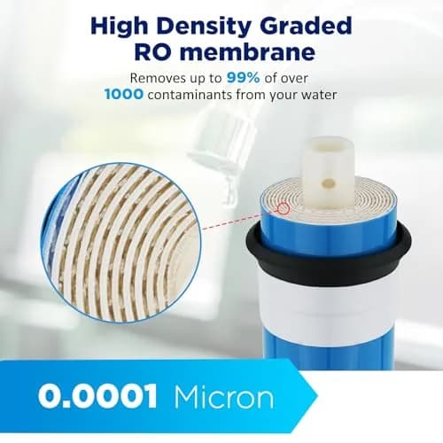 Membrane Solutions 75 GPD Reverse Osmosis Membrane | NSF/ANSI 58 Certified Water Filter for Home Use thumbnail 5