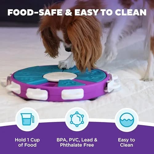 Outward Hound Nina Ottosson Dog Twister Treat Puzzle 11.8" (30cm) | Advanced Level 3 Dog Toy for Mental Stimulation thumbnail 5