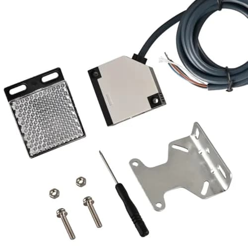 Heschen Photoelectric Sensor Switch AC90-250V Feedback Reflection Type with 4m Monitoring Distance thumbnail 6