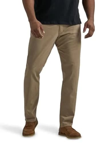 Lee Men's Big & Tall Extreme Motion Straight Taper Jean 46W x 30L | Classic Fit with Flex Waist thumbnail 1