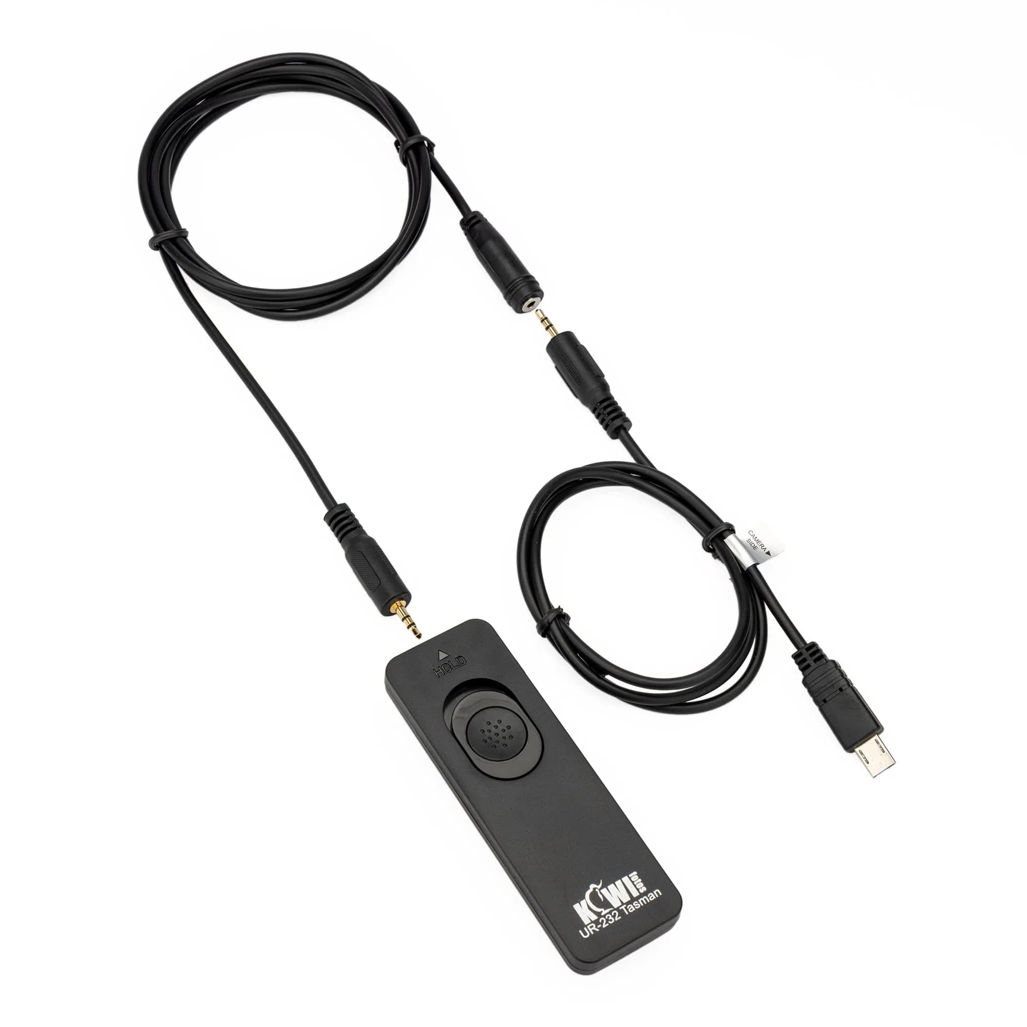 KIWIFOTOS Remote Shutter Release Cord for Sony Alpha A7 IV A7 III A7R V A6600 A6000 ZV-1 | 70cm + 130cm Extension