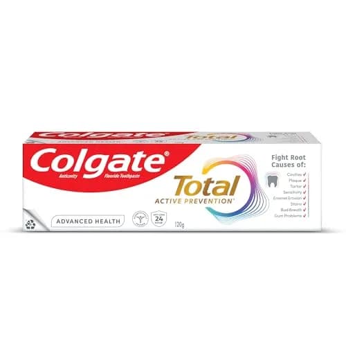 Colgate Total Care Toothpaste 120GM | 12-Hour Germ Defense & Anti-Germ Shield thumbnail 1