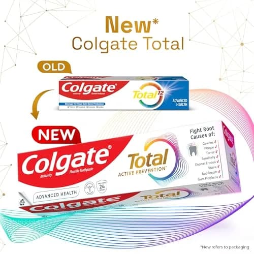 Colgate Total Care Toothpaste 120GM | 12-Hour Germ Defense & Anti-Germ Shield thumbnail 2
