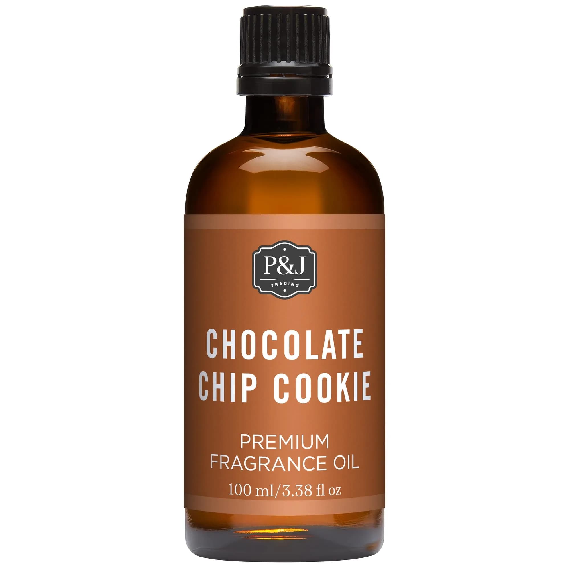 P&J Trading Chocolate Chip Cookie Scented Oil 100ml (3.38 Fl Oz) | IFRA Certified Master Perfumer Fragrance — Clear