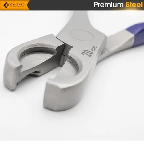 Cynamed 2-in-1 Vial Decapper - Professional Dual Action Aluminum Crimp Top Remover, Stainless Steel - 11mm/20mm | Easy & Durable thumbnail 4