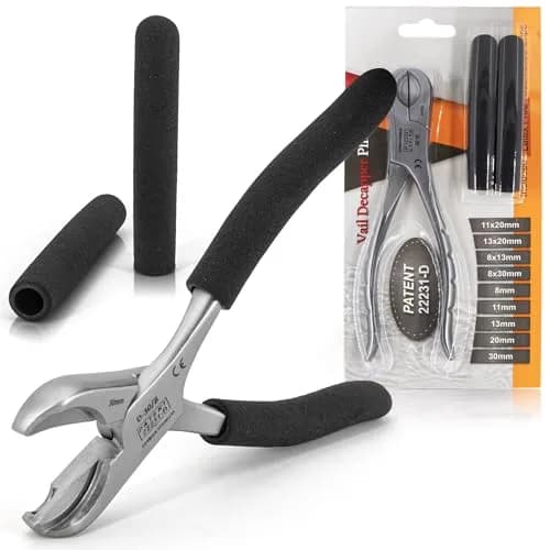 Scientific Labwares Dual Action Decapper Pliers for Crimped Vials and Bottles (8mm & 30mm) | Lab Supply thumbnail 1