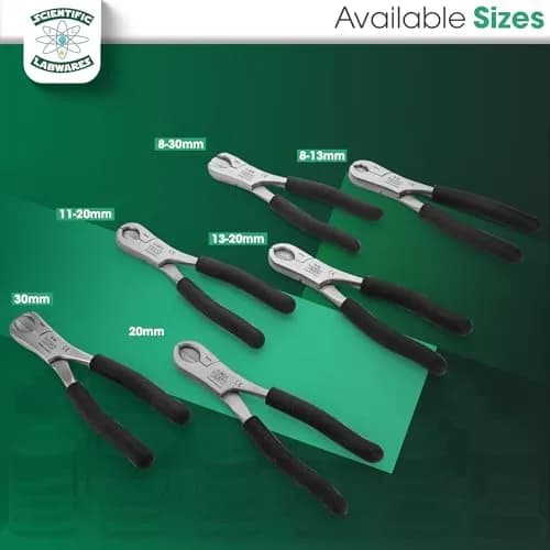 Scientific Labwares Dual Action Decapper Pliers for Crimped Vials and Bottles (8mm & 30mm) | Lab Supply thumbnail 3