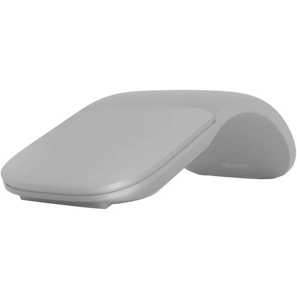 Microsoft Bluetooth Surface Arc Mouse, Light Grey | Ergonomic Wireless Mouse for PC & Windows - main product image