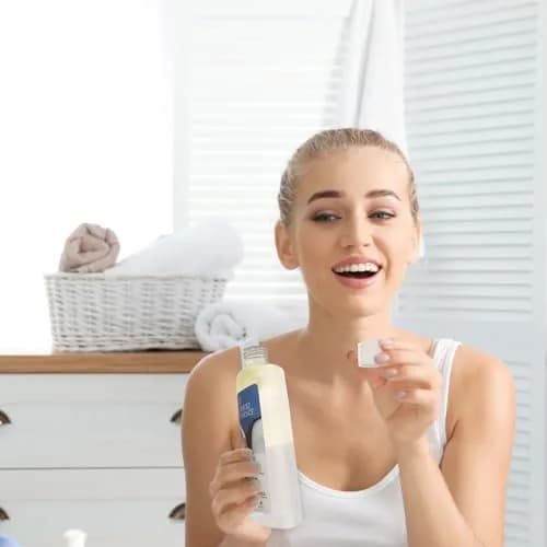 Desert Essence Coconut Oil Dual Phase Mouthwash, 8 Fl Oz | Organic, Vegan, Alcohol-Free Mouth Rinse thumbnail 5