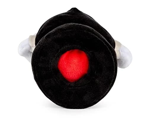 Little Buddy Super Mario All Star Collection Bullet Bill Plush 6" | Mario Enemy Cuddle Toy thumbnail 3