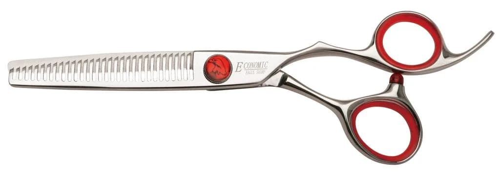 EAGLE SHARP Professional Hair Thinning Shears 6.5 cm (6 inch) | 30-Tooth Blender Convex Blade — 6"thinning