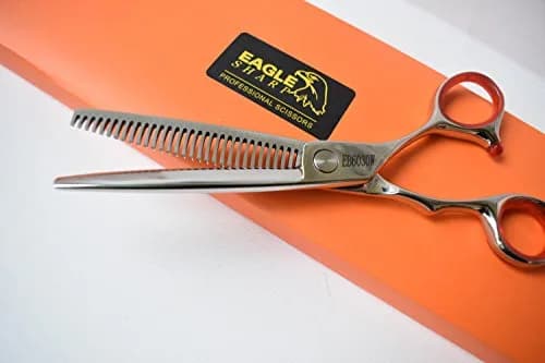 EAGLE SHARP Professional Hair Thinning Shears 6.5 cm (6 inch) | 30-Tooth Blender Convex Blade thumbnail 5