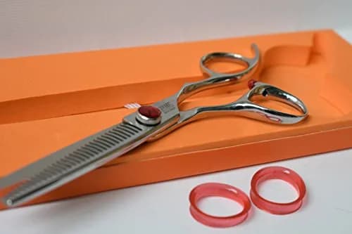 EAGLE SHARP Professional Hair Thinning Shears 6.5 cm (6 inch) | 30-Tooth Blender Convex Blade thumbnail 7